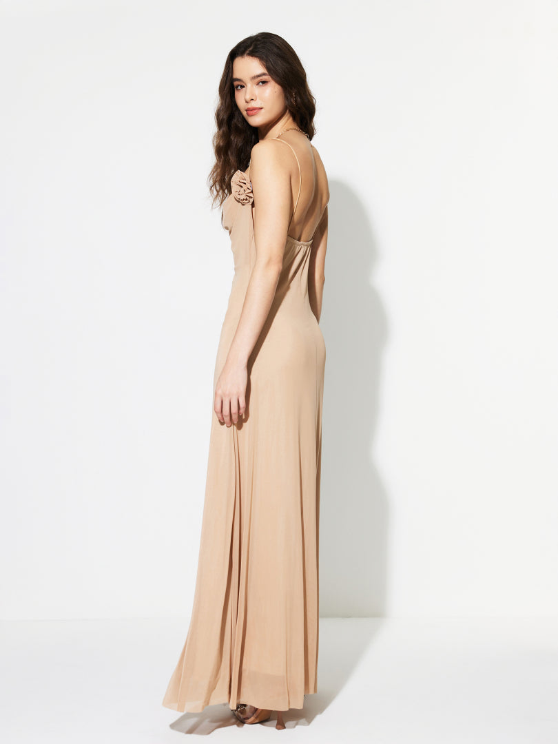 Draped A-Line Dress 1294332