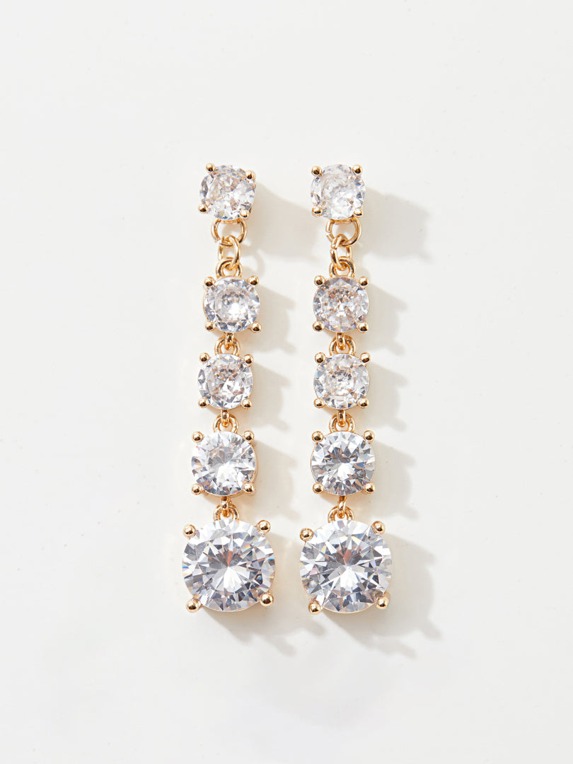 Embellished Drop Earrings 120503