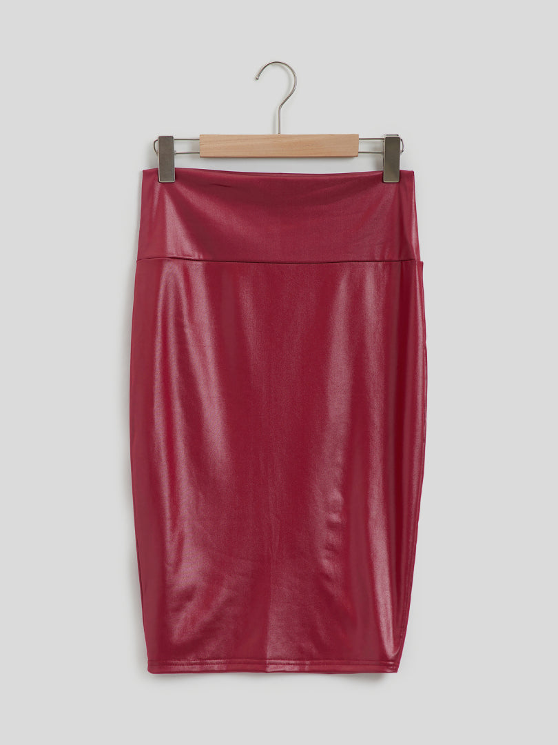 High Waist Pencil Skirt 117590