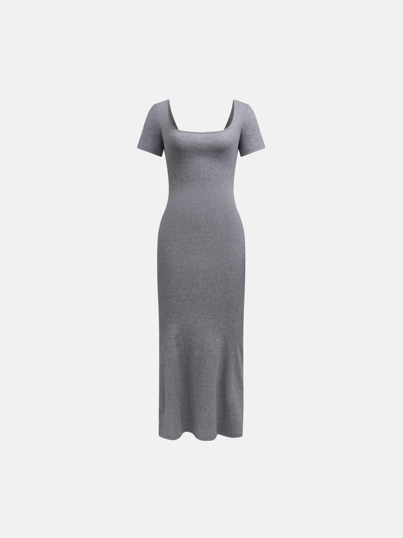 Lace Up Fishtail Dress 1259532