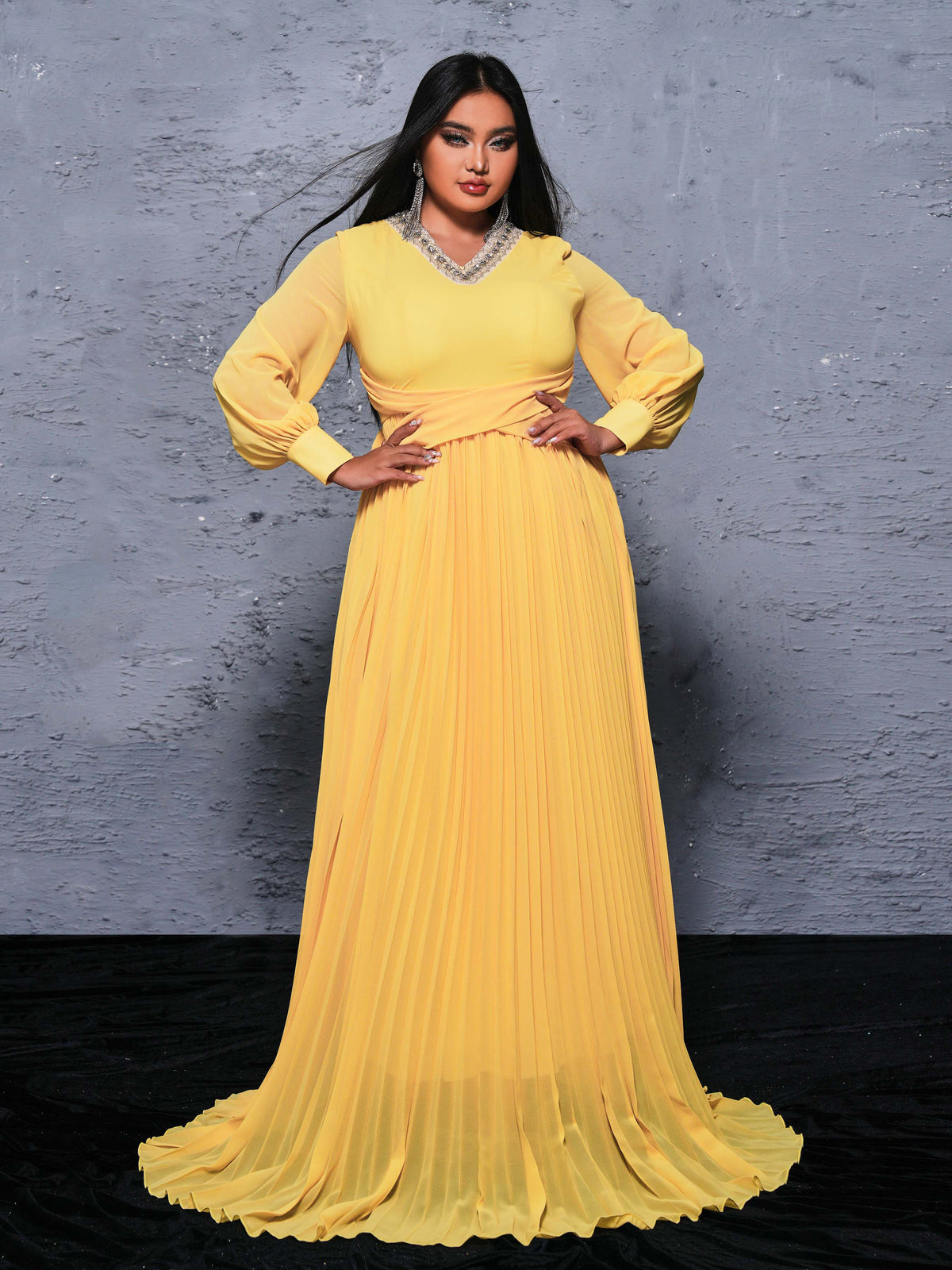 Plus Size Arabian Dresses 1288682
