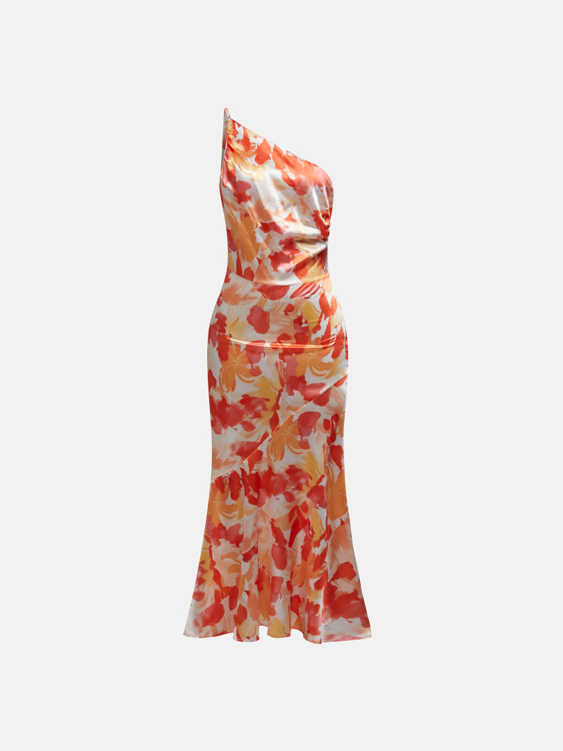 Asymmetric Bodycon Dress 119942