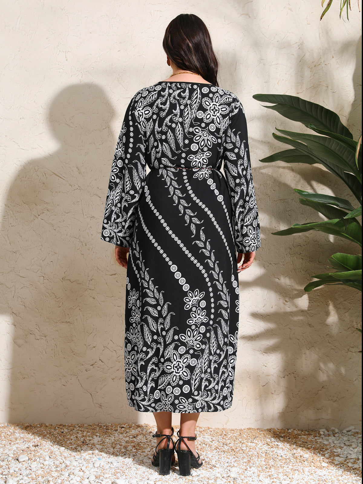 Printed Arabian Dresses 1241462
