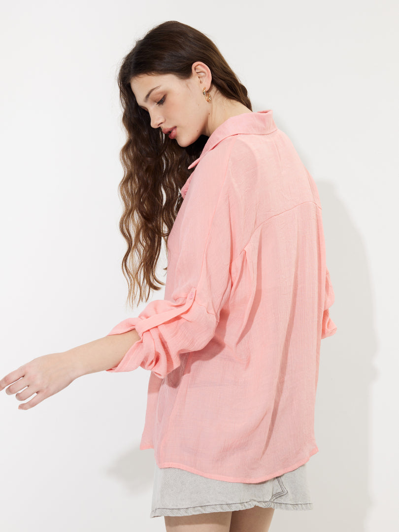 Placket Blouse 1237802