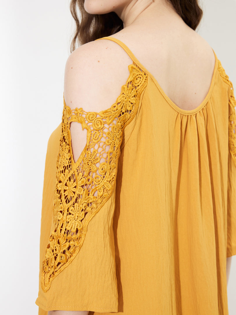 Cut Out A-Line Dress 1237732