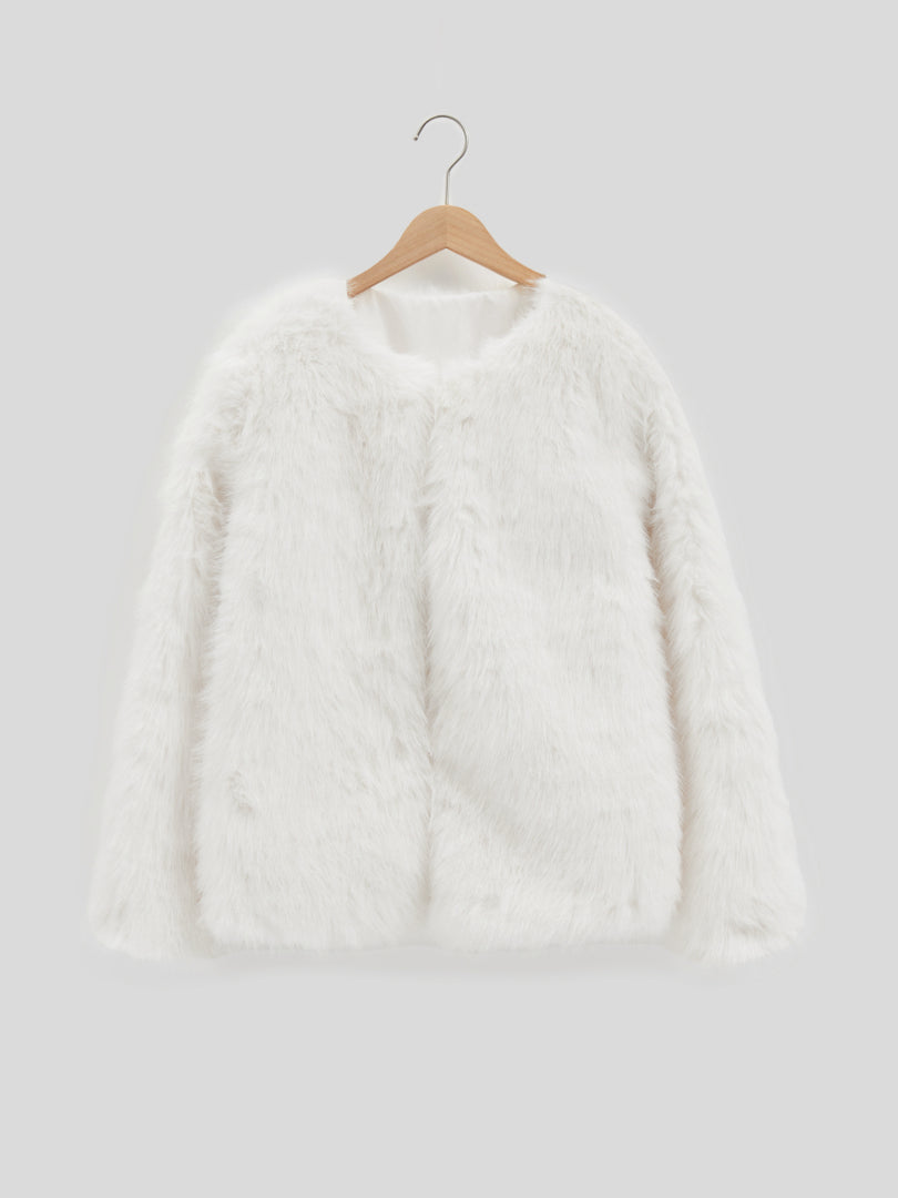Faux Fur Coat 114441