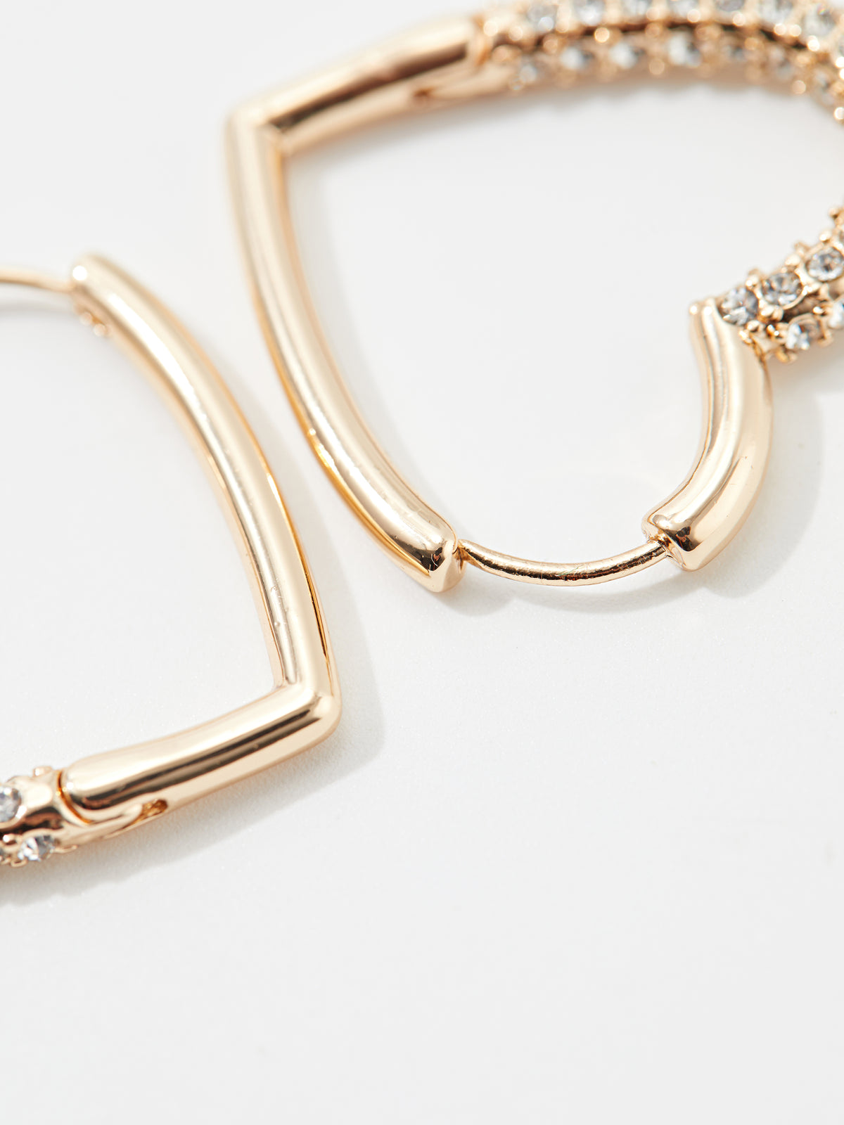 Heart Shape Hoop Earrings 120513