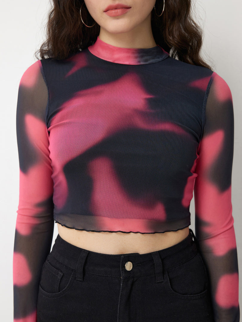 Printed Pullover T-Shirt 117709