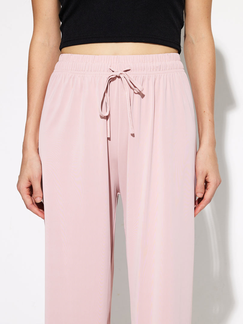 Knotted Straight Leg Pants 1279512