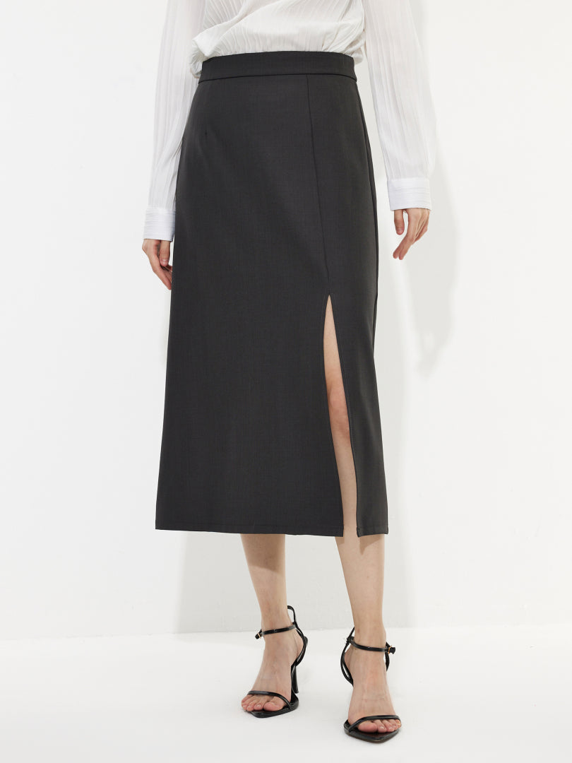 Slit Pencil Skirt 1240562