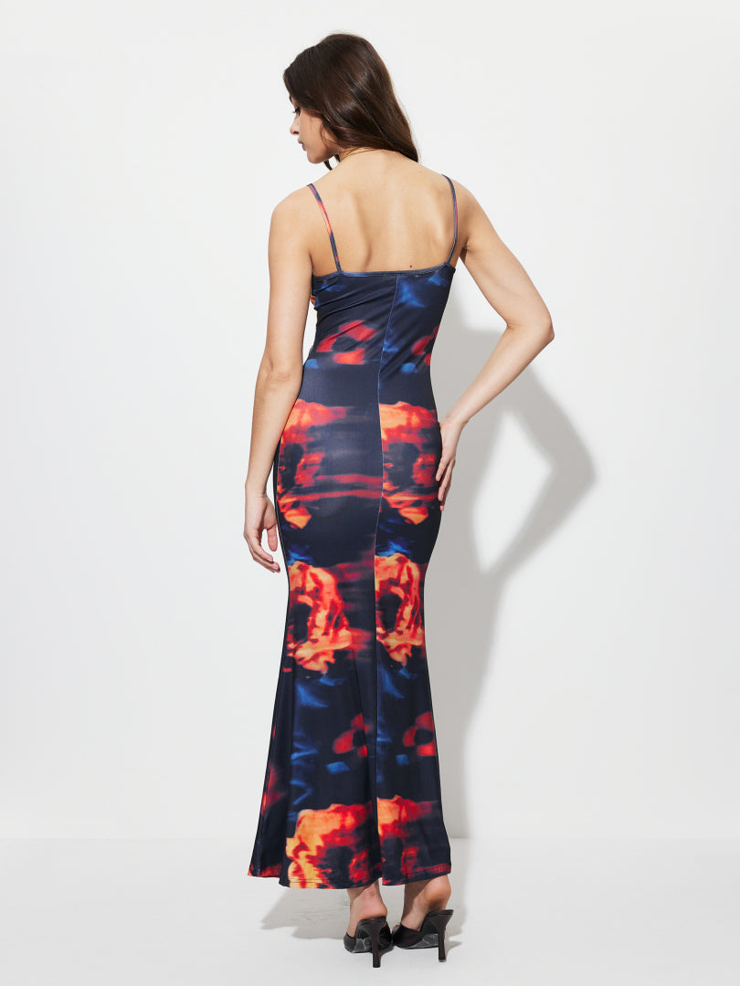 Printed Bodycon Dress 1271022