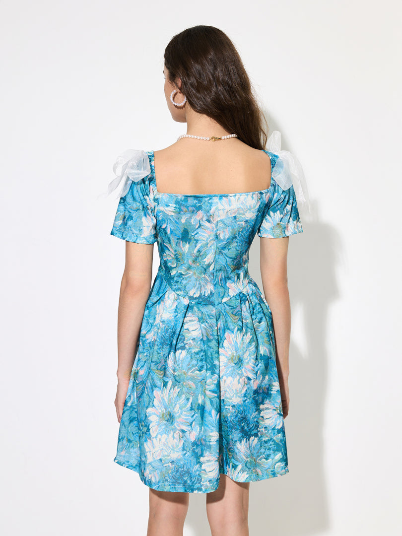 Ribbon A-Line Dress 1294052