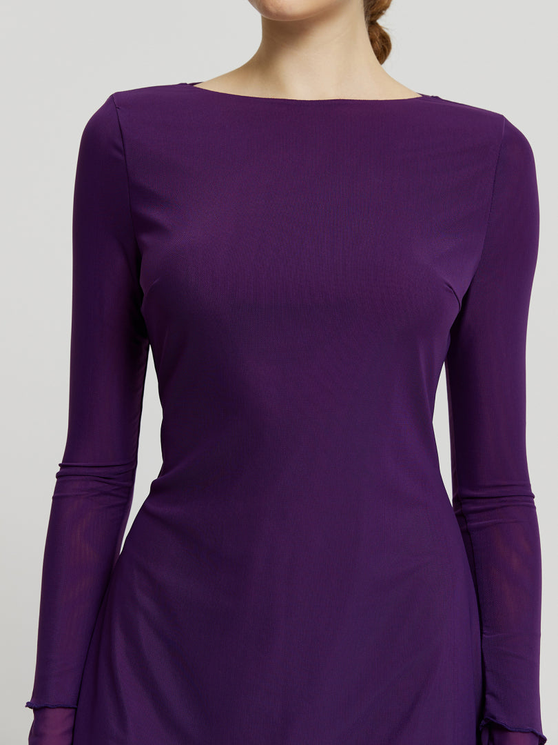 Open Back Bodycon Dress 113680