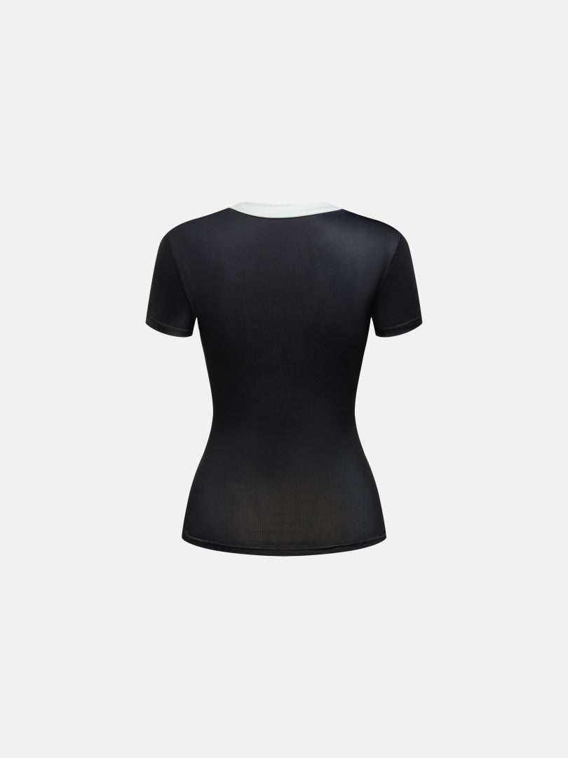 Printed Pullover T-Shirt 1296832