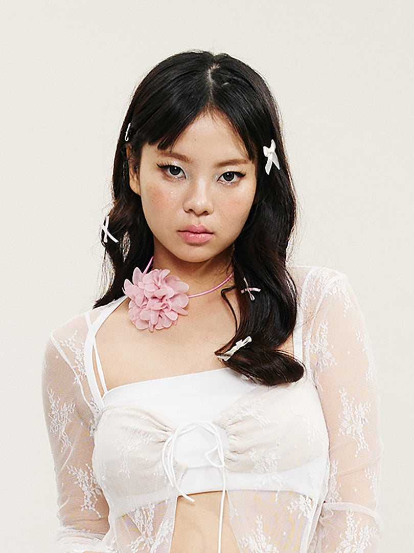 FOR MOM Organza Flowers Brooch 1273242