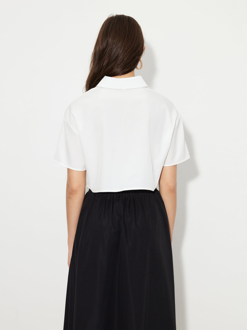 Pocket Placket Blouse 1252332