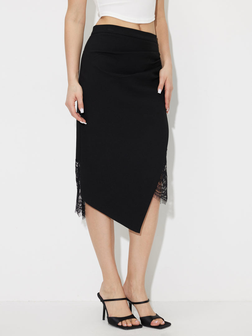 Patchwork Pencil Skirt 120098