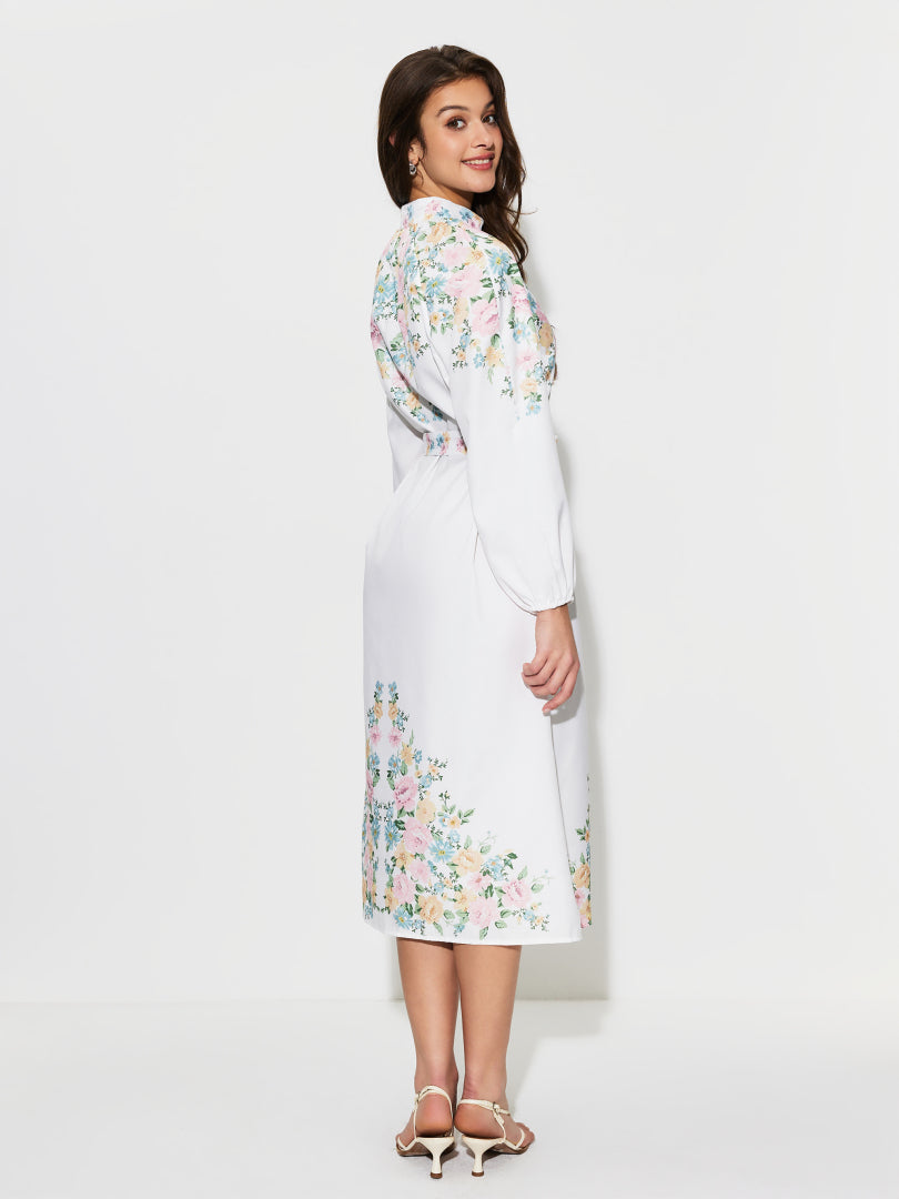 Belted Shirt Dress 1296392