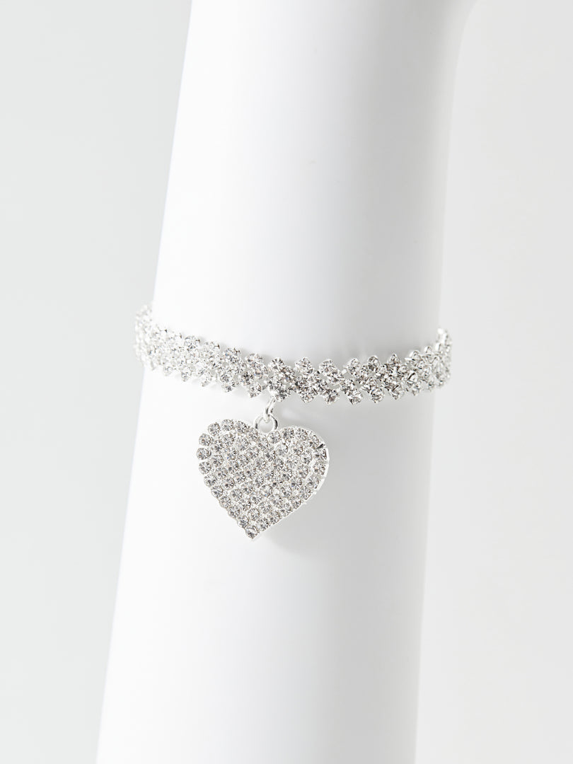 FOR MOM Heart Diamonds Bracelet 1242212