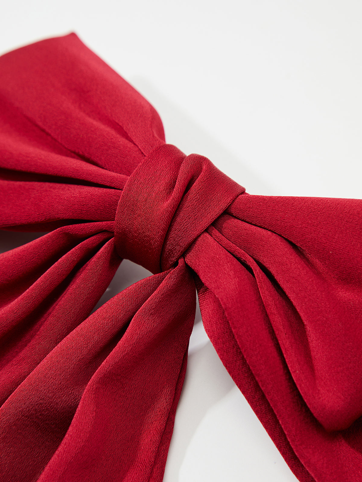 Ribbon Hair Bow Barrette 1242331