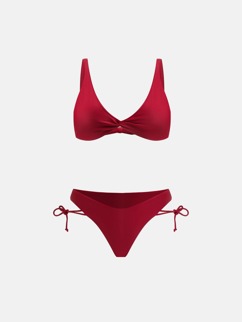Knotted Bikini Set 1260752