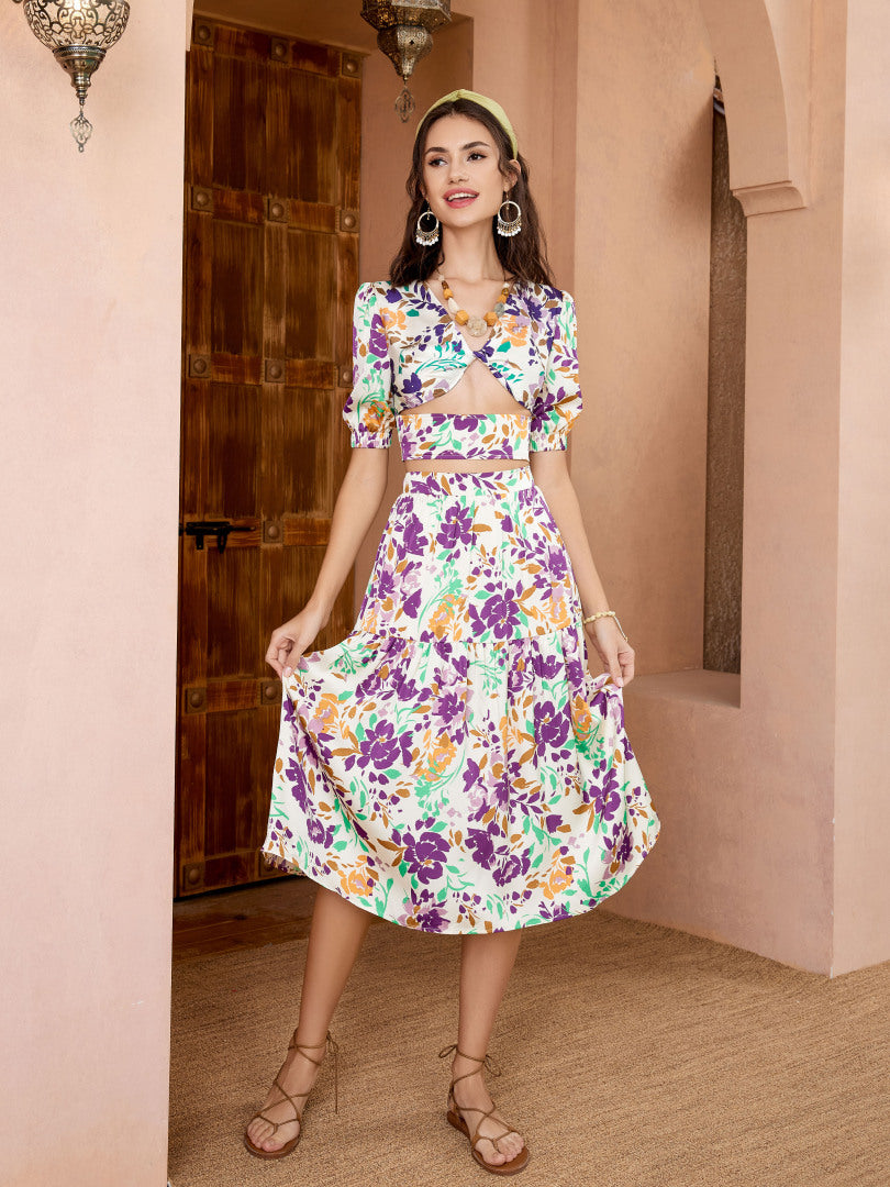 Ruffle Co-ord Set 81184