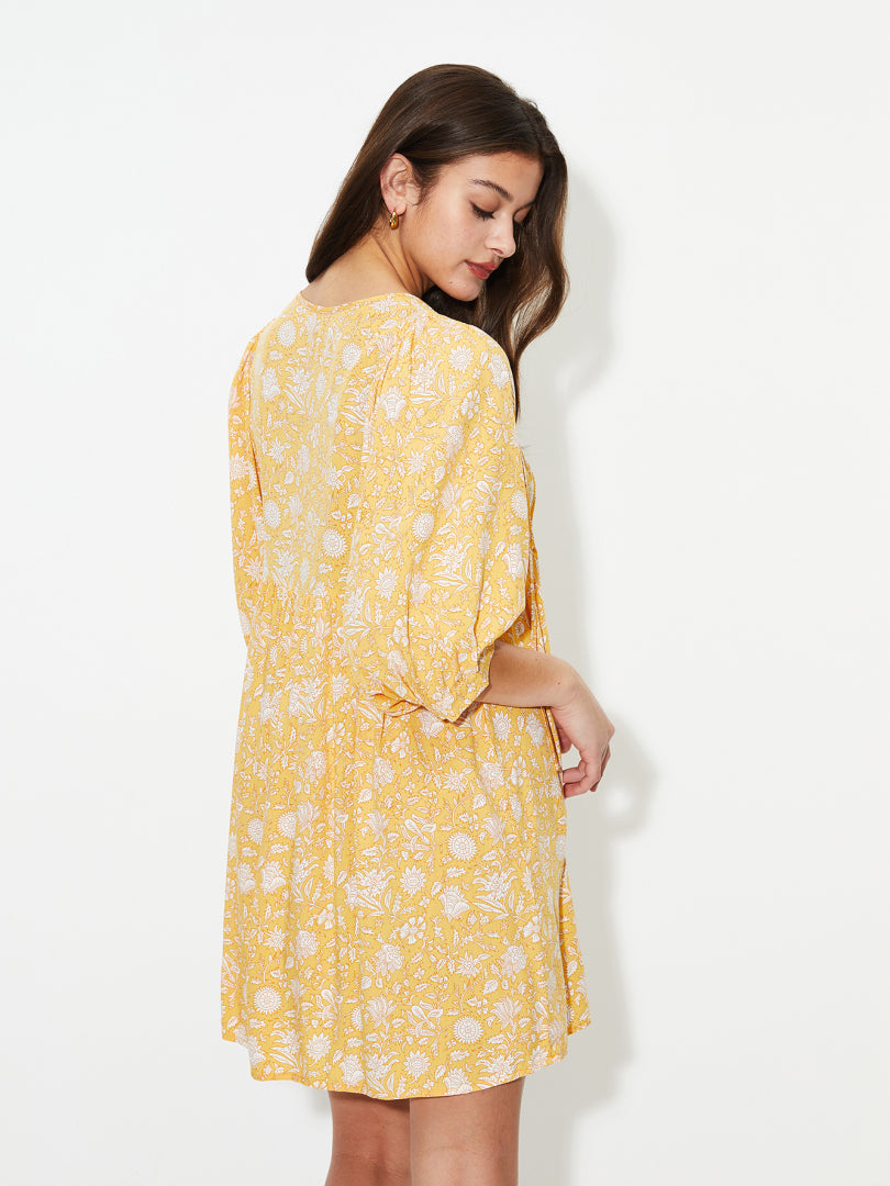 Printed A-Line Dress 1249042