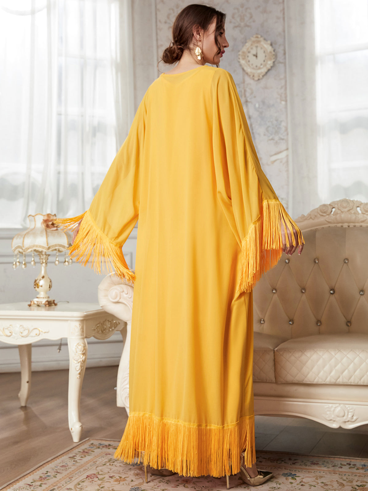 Fringed Arabian Dresses 1284852