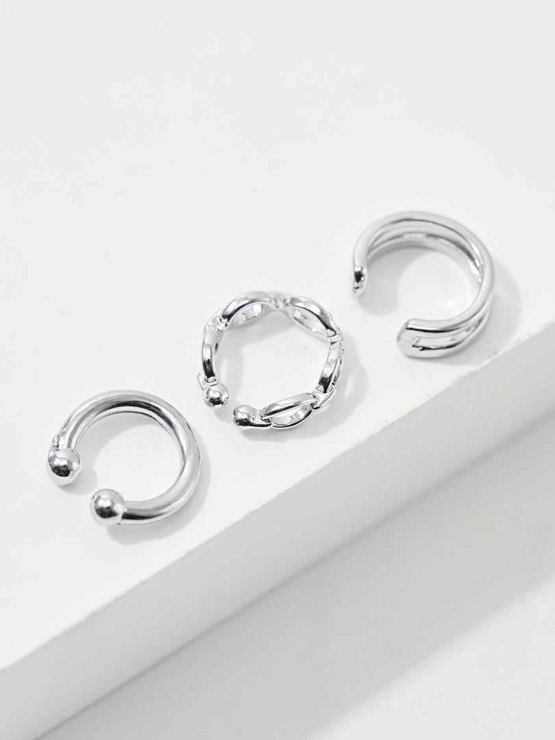 Geometric Artificial Jewellery -Ear Cuff 119677