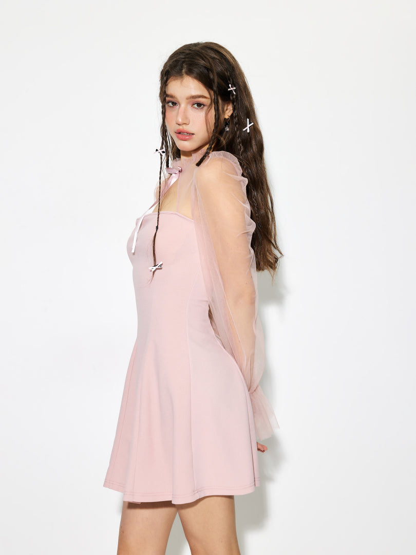 Patchwork A-Line Dress 1270052