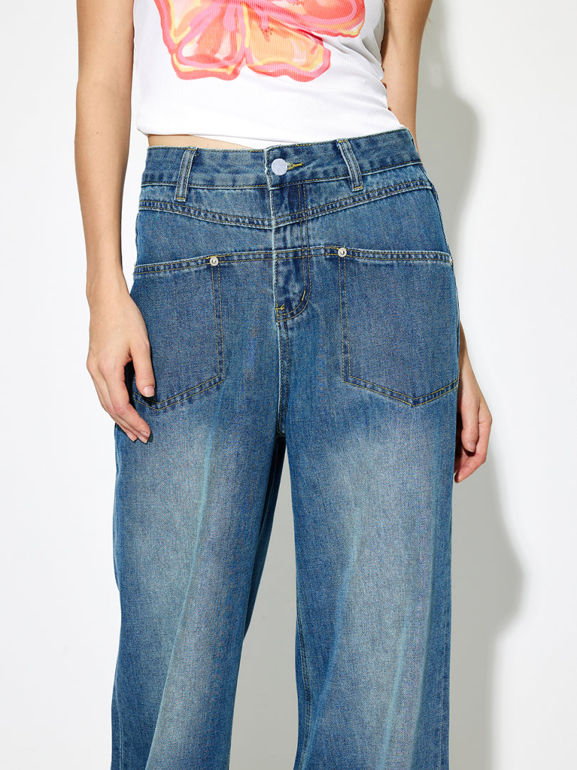 Straight Leg Jeans 1270082
