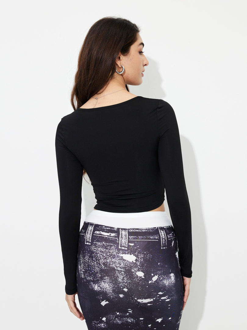 Darted Top 1230661