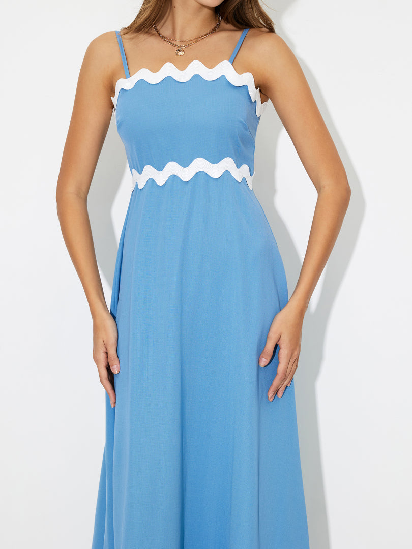 Smocking A-Line Dress 118540