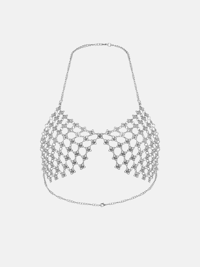 Rhinestone Halter Top 109943