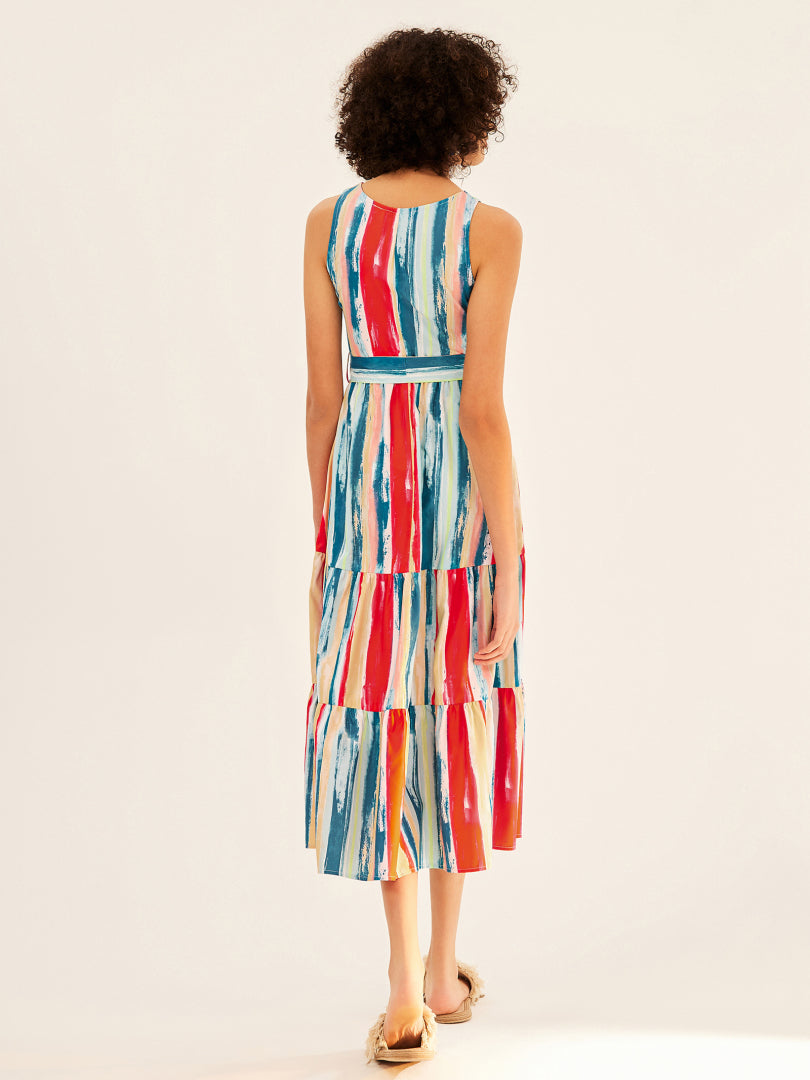 Ruffle Tank Dress 100898