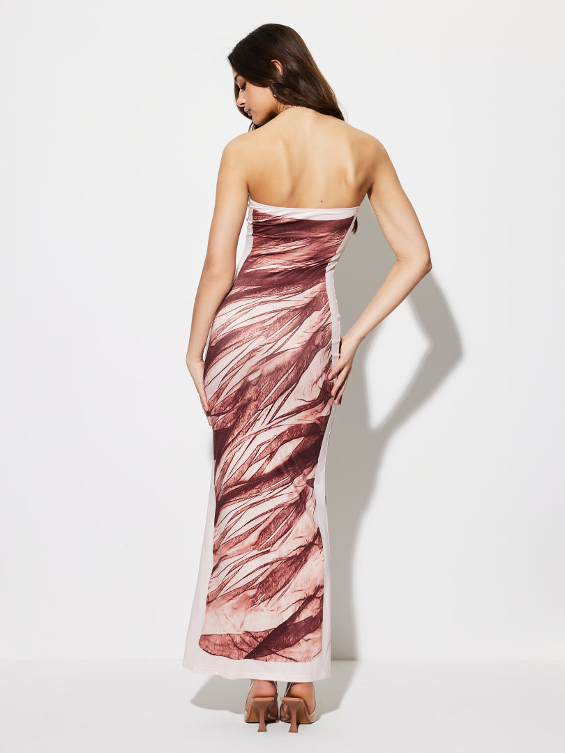 Printed Tube Dress 1272722