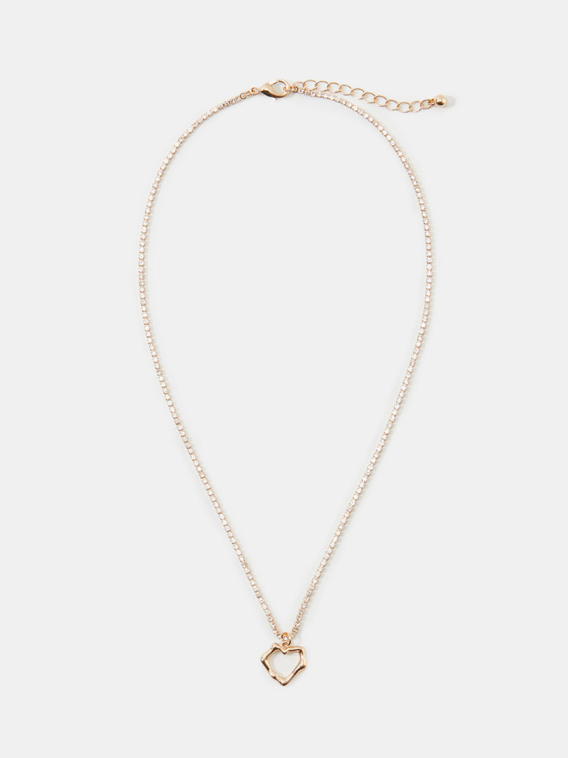 Heart Artificial jewellery - Pendant Necklace 120518