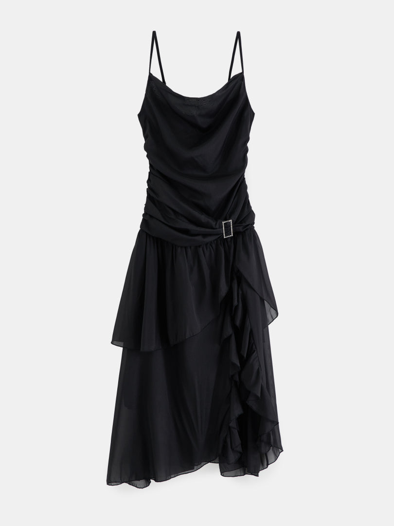 Ruffle A-Line Dress 1261142