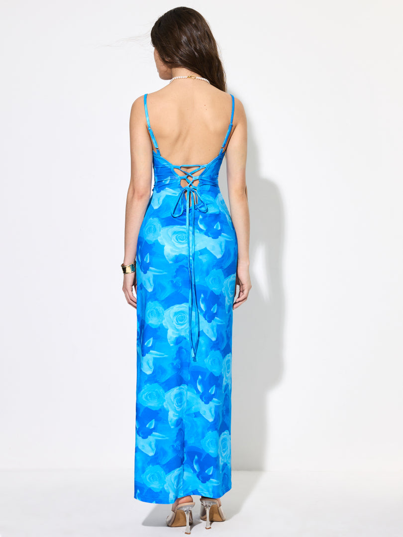 Open Back Bodycon Dress 1292812