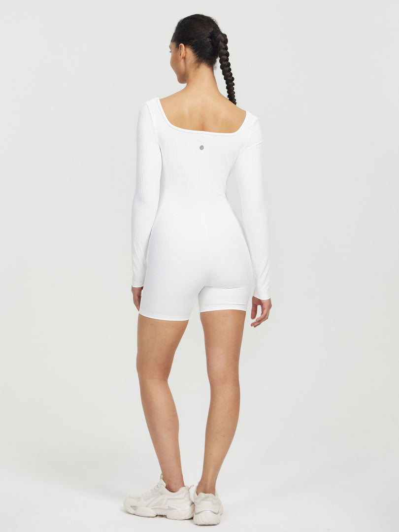 Ribbed Gym Playsuit 119607