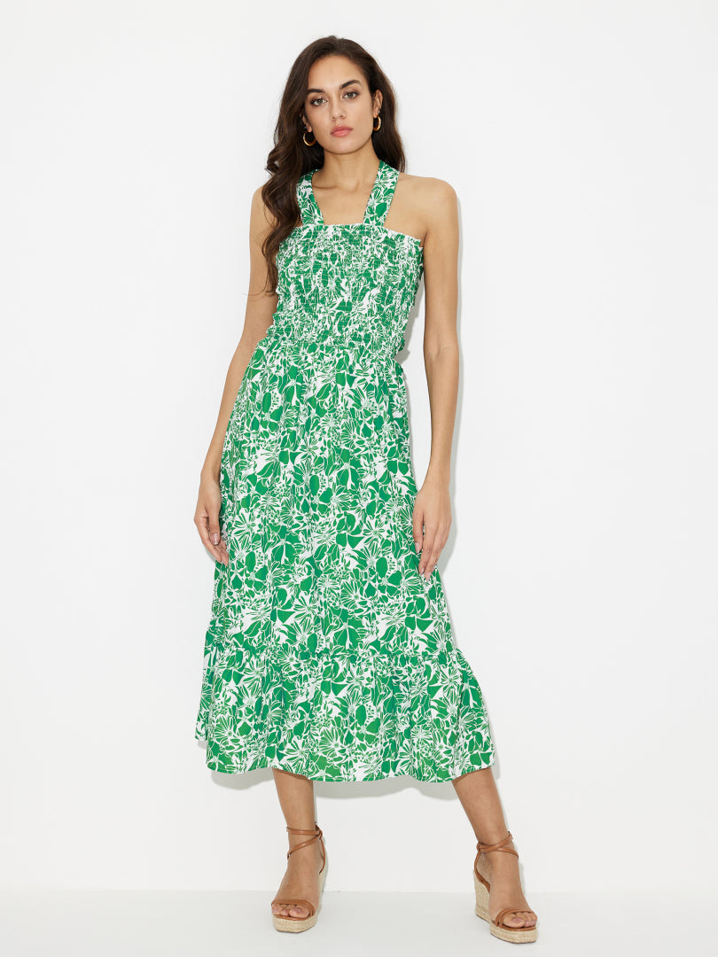 Open Back A-Line Dress 119377