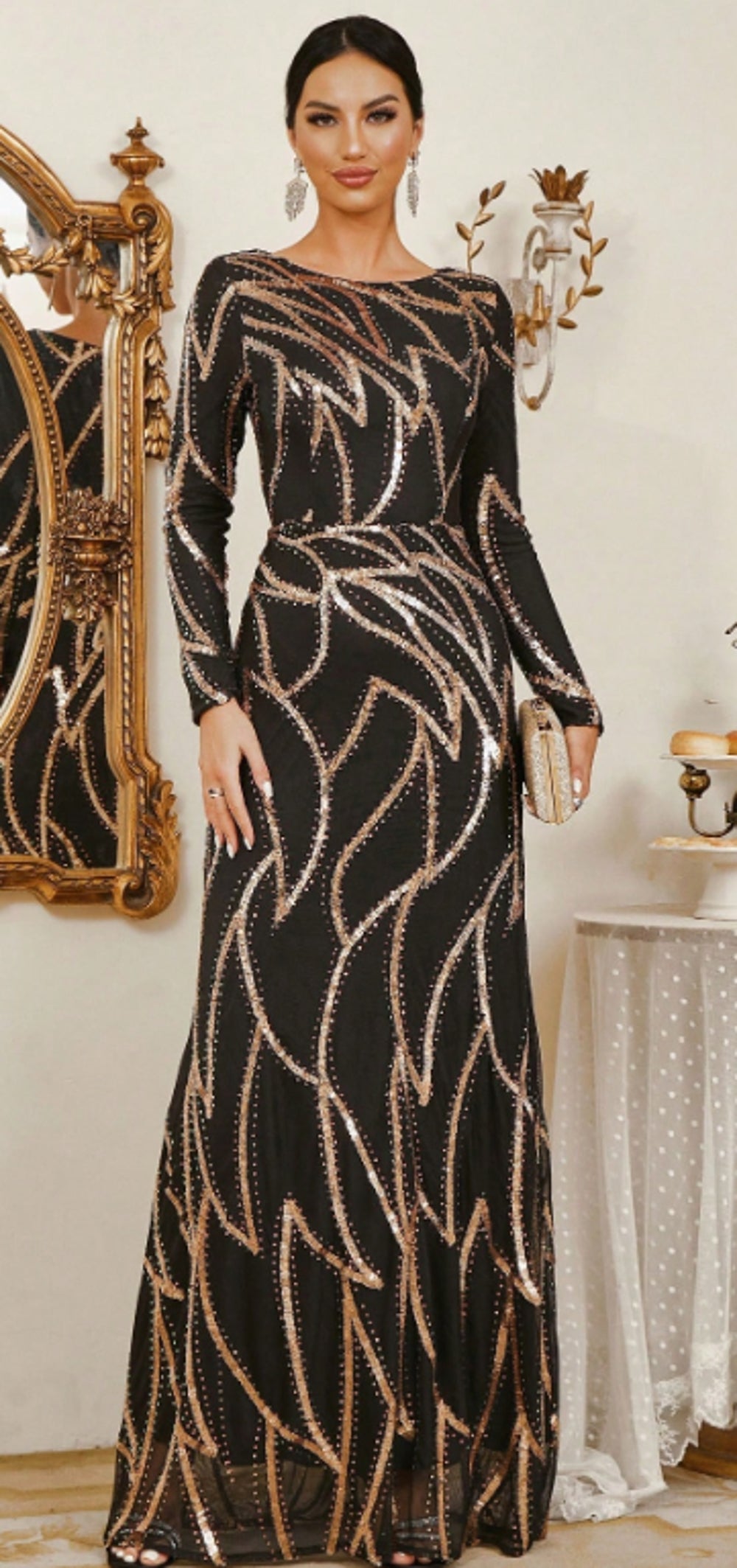 Beaded Arabian Dresses 1287132