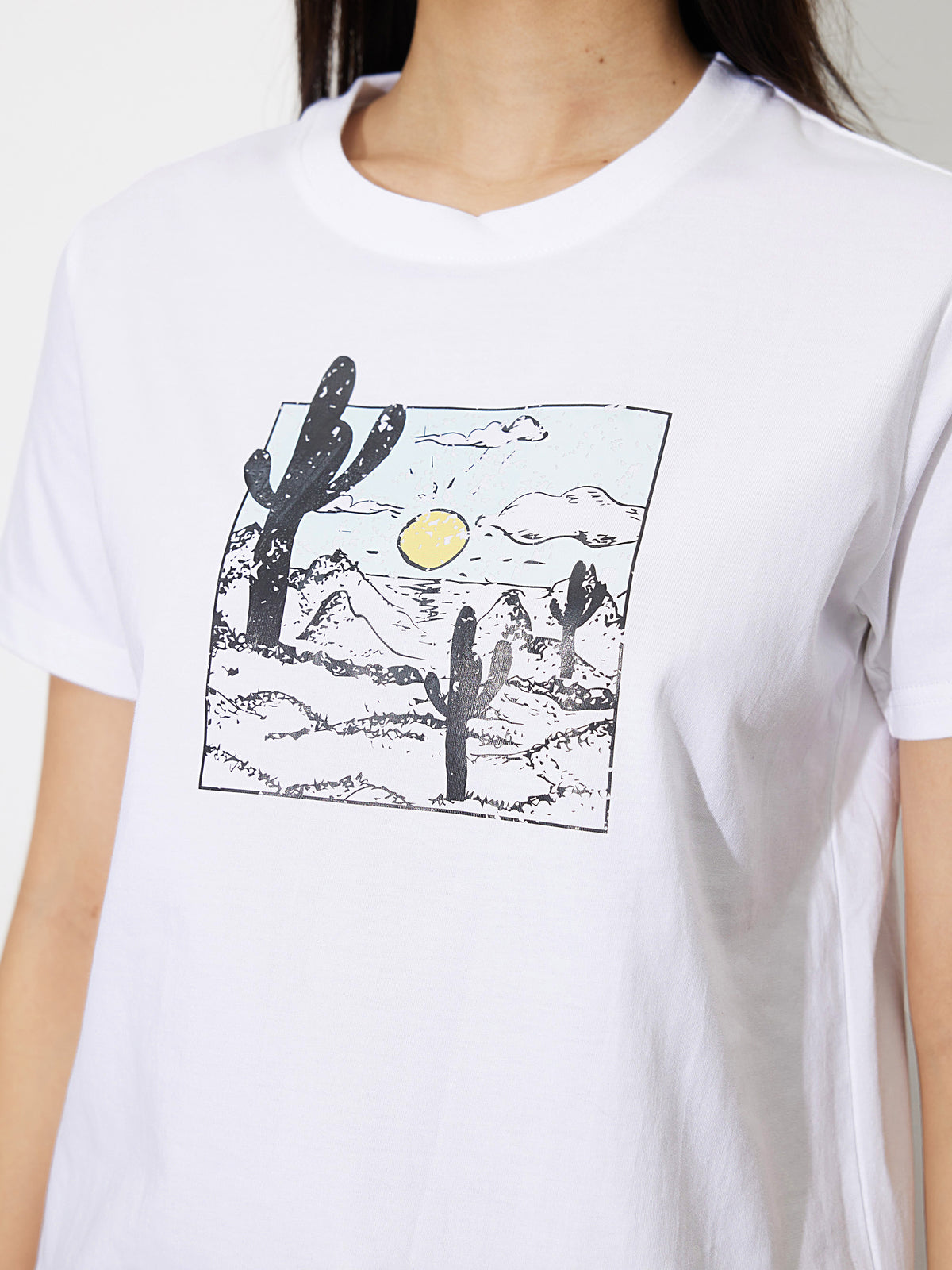 Printed Pullover T-Shirt 120401