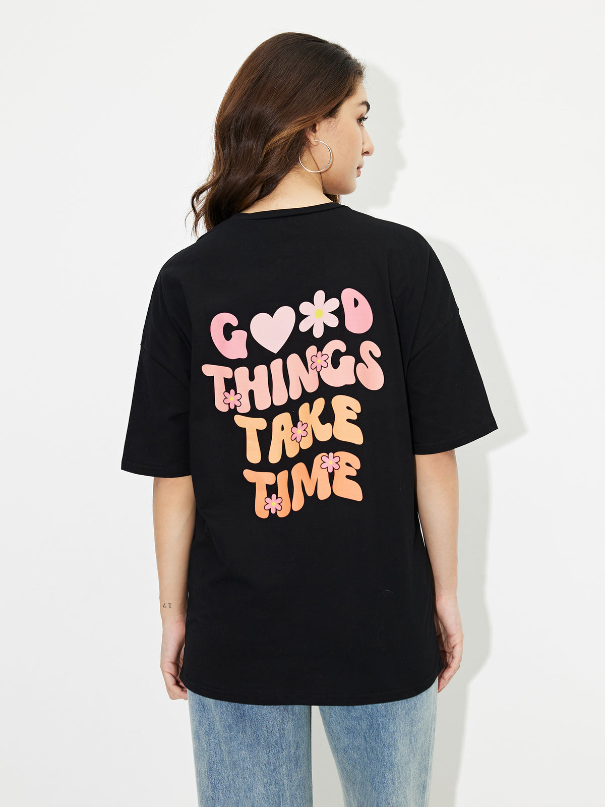 Loose Printed T-Shirt 120948
