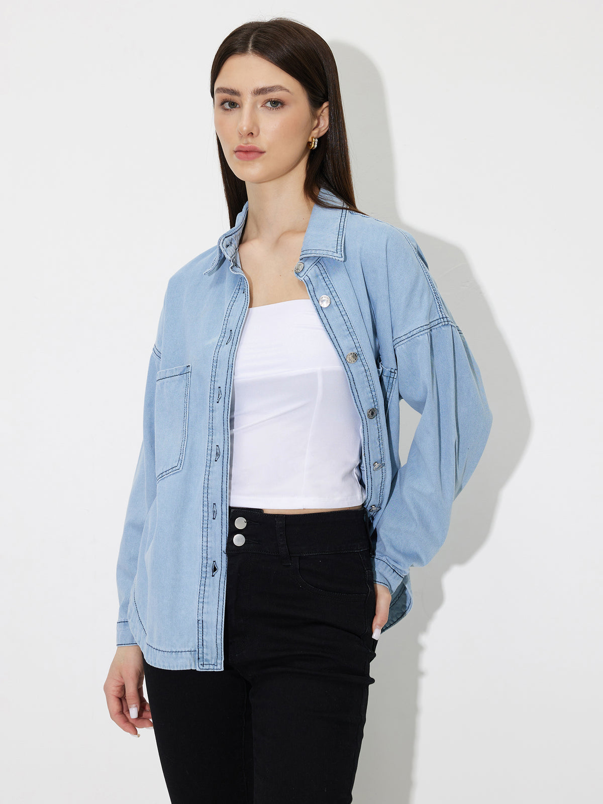 Denim Blouse 119290