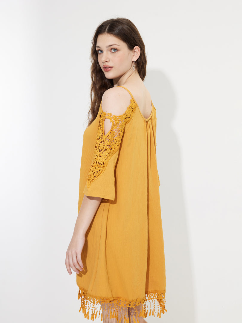 Cut Out A-Line Dress 1237732