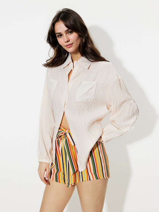 Placket Blouse 1247862