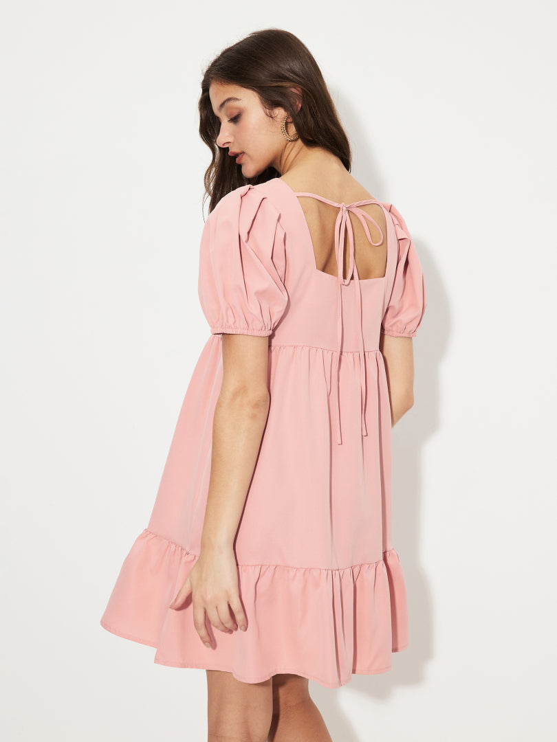 Ruffle A-Line Dress 1251372