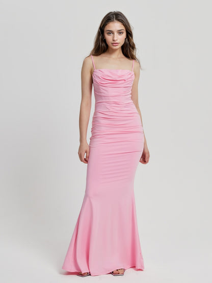 Maxi Gathered Cami Dress 107375