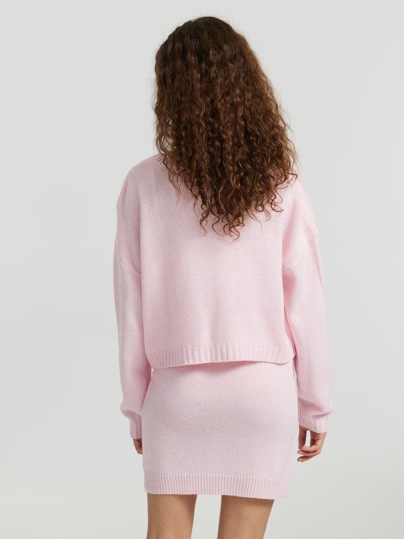 Buttoned Knit Co-ords 112303